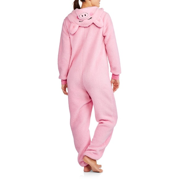 Faded Glory Other - Faded glory pink pig onesie